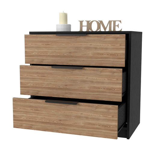 Storage Dresser Table Multifunctional Chest with 3 drawers suitable for bedroom, living room